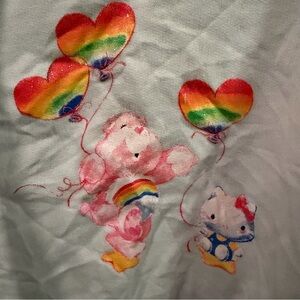Hello Kitty & Friends x Care Bears Zip Hoodie XS Sanrio